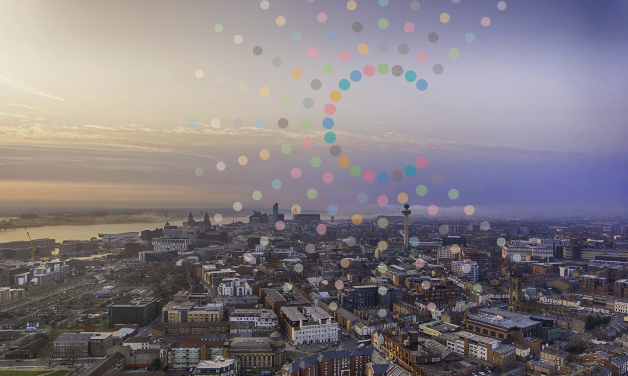 Skyline Image of Liverpool and Culture Network Logo